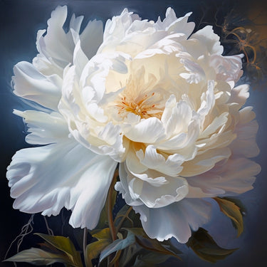 Peony Abstract Canvas